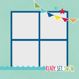 Simple Stories, Simple Pages Page Pieces, Swim (15942)