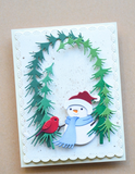 Memory Box Die, Snowman and Birdie Friend (94973)