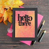 Hero Arts, Clear Stamps & Dies Bundle, Hello There (DC284)