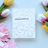 Spellbinders, BetterPress & Glimmer, Press + Foil Plate & Die Set, All My Senses (BP-341)