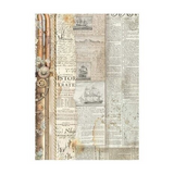 Stamperia, Assorted Mini Rice Paper Backgrounds A6 8/Sheets, Songs of the Sea (DFSAK6010)