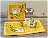 Karen Burniston, Clear Stamps, Garden Greetings (CS036)