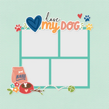 Simple Stories Simple Pages Page Pieces, Fur Baby, Dog (24012)