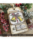 Tim Holtz Cling Stamps 7"X8.5", Department Store (CMS458)