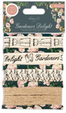 Craft Consortium, Gardeners Delight, Lace Ribbons