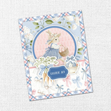 Paper Rose, 6x8 Quick Cards Die Cuts, Primrose Garden, Easter (36100)