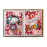 AALL & Create, #TP-1384, Frost It, A7 Clear Stamp, Designed by Janet Klein