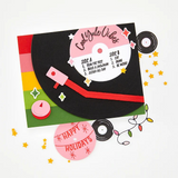 Hero Arts, Dies & Stencil Bundle, Drop the Needle (WB1206)