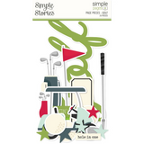 Simple Stories Simple Pages Page Pieces, Golf (15937)