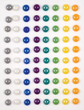 Craft Consortium, Wildflower Meadow Special Edition, Adhesive Enamel Dots (CCADOT021)