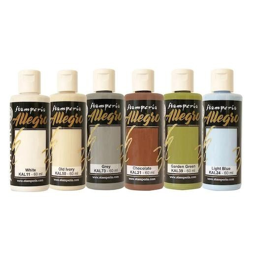 Stamperia, Allegro Paint Selection, New Beginning (KALKIT71)