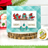 Lawn Fawn, Lawn Fawn Stamps & Dies Bundle, Winter Birds (LF3225 & LF3226)