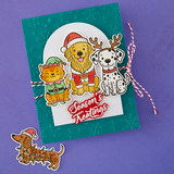 Spellbinders, Christmas Pets Stamp & Die Bundle by Simon Hurley (BD-1094)