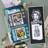 Spellbinders, ING Words Stamp & Die Set by Esther Glas (SDS-232)
