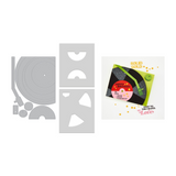 Hero Arts, Dies & Stencil Bundle, Drop the Needle (WB1206)