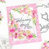 Pinkfresh Studio, Coverplate Die by Inna Moreva, Petal Grid (307825)