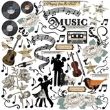 49 And Market, All-In-One Paper Collection Kit, 12"x12", Perfect Harmony (AIO-34325)