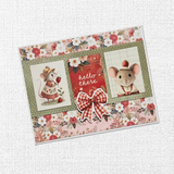 Paper Rose, 12X12 Double Sided Paper, Strawberry Friends Basics (34884)
