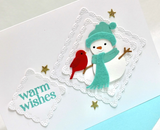 Memory Box Die, Snowman and Birdie Friend (94973)