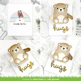 Lawn Fawn, Lawn Cuts Custom Craft Dies, Big Hugs Pop-Up (LF4204)