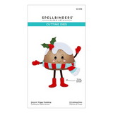 Spellbinders Etched Dies from the Dancin' Christmas Collection, Dancin' Figgy Pudding (S4-1315)