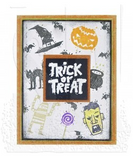 Tim Holtz Cling Stamps 7"X8.5", Spooky Scribbles (CMS349)