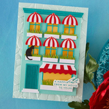 Spellbinders, Everyday City Holiday Die Bundle by Yana Smakula, Everyday Awnings (BD-1075)