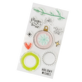 Vicki Boutin, Clear Stamps, 11/pkg, Peppermint Kisses