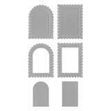 Spellbinders, 3D Emboss & Cut Folder, Postage Stamps (E3D-132)