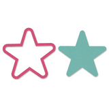Sizzix, Framelits Die Set 2PK, Star (665250)