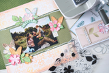 Sizzix A4 (8"x10") Stencil by 49 & Market, Petal Play (667061)