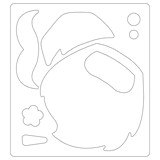 Sizzix, Bigz L Die, Santa Claus by Olivia Roge (666465)
