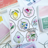 Pinkfresh Studio, Clear Stamp, Dies & Stencil Bundle, Freshly Picked (311225, 311325 & 311425)