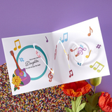 Spellbinders, Musical Notes & Stave Pop-Up Etched Dies by Bibi Cameron (S5-687)