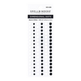 Spellbinders Dimensional Enamel Dots, Black & White (SCS-285)