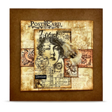 AALL And Create A6 #TP-1343 Photopolymer Clear Stamp Set, Global Gazette by Autour De Mwa