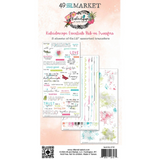 49 And Market, Rub-On Transfer Set 6"X12", Kaleidoscope, Essentials (KAL-27181)