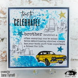 Visible Image, A7 Clear Stamp Set, Brother Definition (VIS-BRD-01)