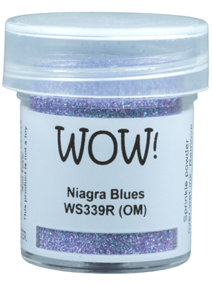 WOW! Embossing Glitter, Niagra Blues