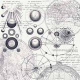 Kaisercraft, Stargazer Collection, Double-Sided Cardstock 12"X12", Galaxy (P2538)