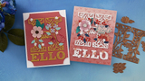 Spellbinders Etched Dies, Small Die Of The Month, Blooming Hello (DOM-DEC24)