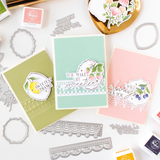Pinkfresh Studio Essentials Die Set, The Stitch Edit: Heritage Lace (313325)