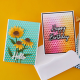 Spellbinders,  I Want It All!  Cascading Cornflowers by Simon Hurley (BD-1090)