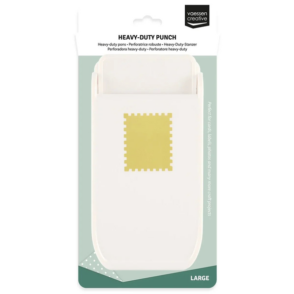 Vaessen Creative, Heavy-Duty Punch, Postage Stamp, Large (6.4 cm x 5.3 cm)