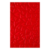 Spellbinders 3D Embossing Folder & Stencil by Simon Hurley, Puffy Hearts (BD-1018)