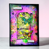 AALL And Create A7 #TP-1448 Photopolymer Clear Stamp Set, Chrono-Stamped Tag by Autour De Mwa & Co.