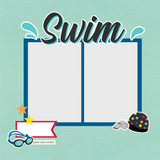 Simple Stories, Simple Pages Page Pieces, Swim (15942)