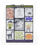 Tim Holtz Cling Stamps 7"X8.5", Spooky Scribbles (CMS349)