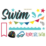 Simple Stories, Simple Pages Page Pieces, Swim (15942)