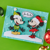 Spellbinders Etched Dies, Say Cheese Classic Mouse Christmas, Classic Mouse Christmas Embellishments (S4-1496)